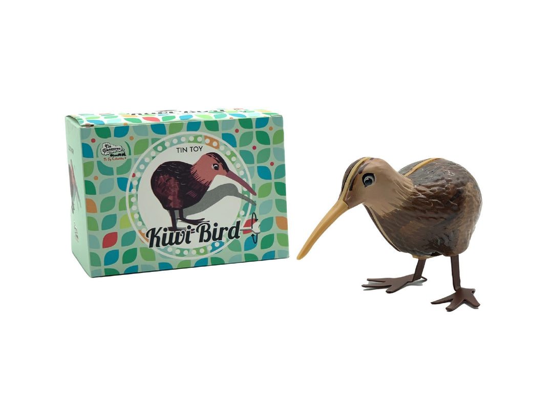 TIN TREASURE - COLLECTABLE TIN KIWI 