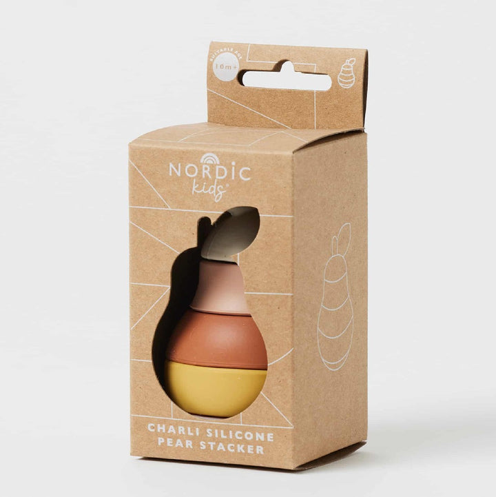 NORDIC KIDS - CHARLI SILICONE PEAR STACKER