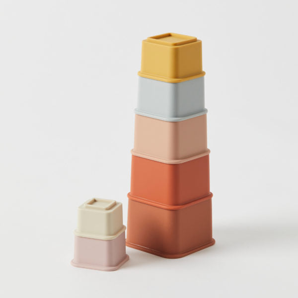 NORDIC KIDS - CHARLI SQUARE SILICONE STACKER