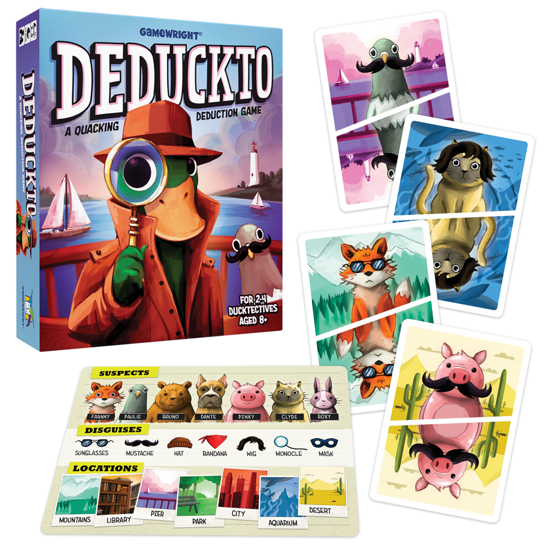 GAMEWRIGHT - DEDUCKTO, A QUACKING DEDUCTION GAME 