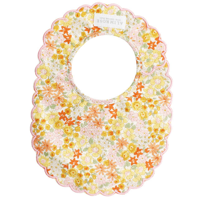 ALIMROSE - SCALLOP BIB: MARIGOLD 