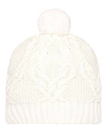 TOSHI - CREAM ORGANIC BEANIE BOWIE M 54CM