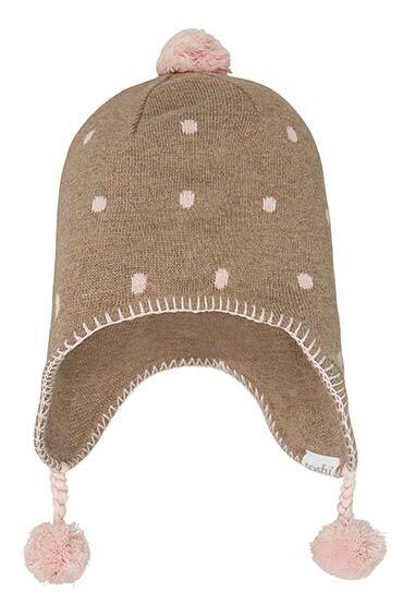 TOSHI - MAGIC ORGANIC EARMUFF BEANIE: CCOCOA