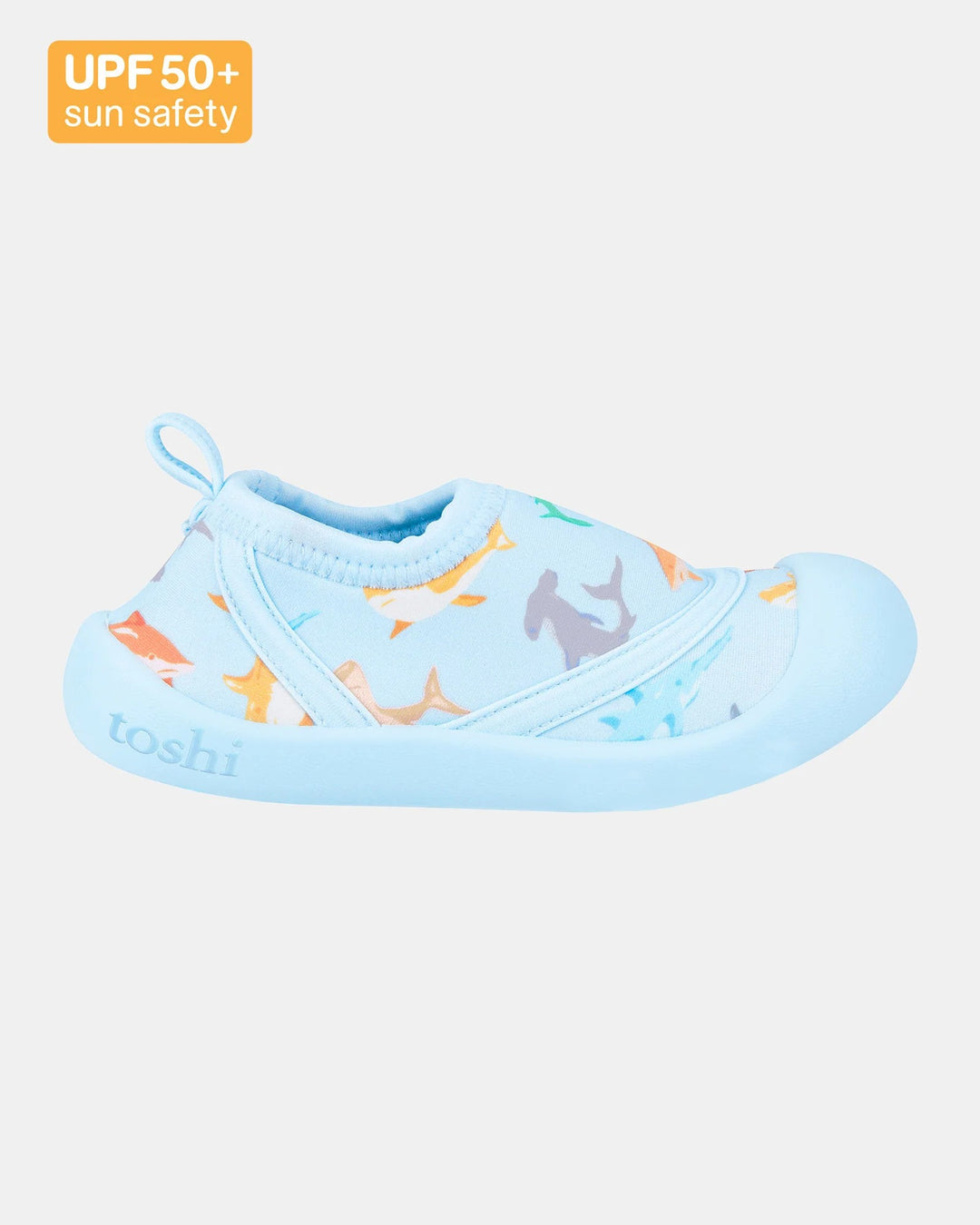 TOSHI - SWIM BABY REEF BOOTIES: SHARKY [sz:12-18 MTHS]