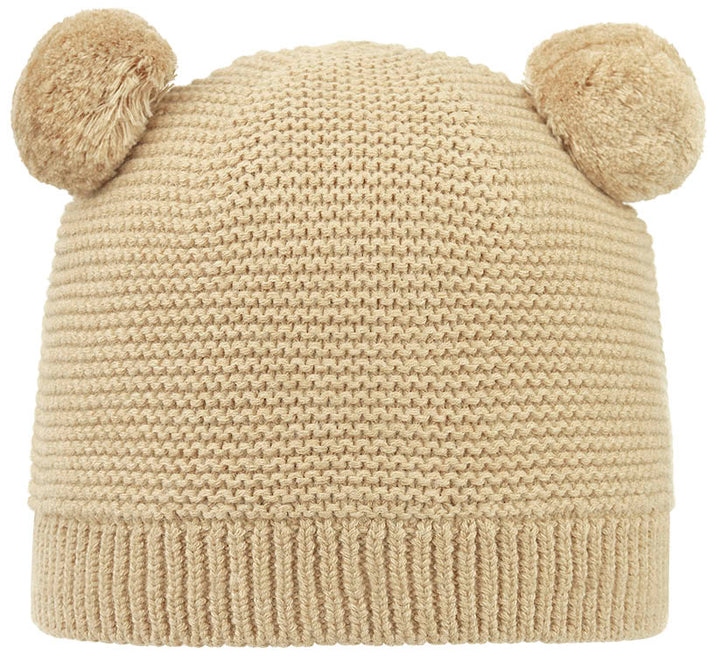 TOSHI - ORGANIC BEANIE SNOWY: DRIFTWOOD [sz:XXS - 37CM]