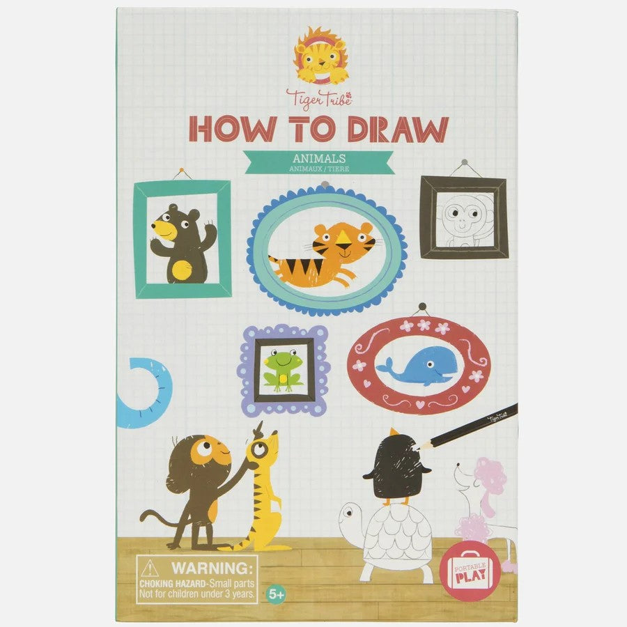 TIGER TRIBE - HOW TO DRAW: ANIMALS 