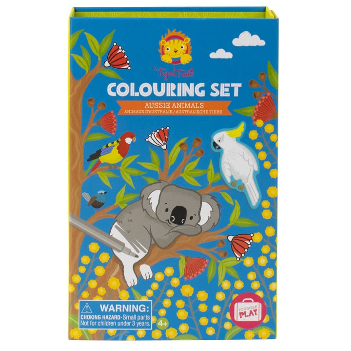 TIGER TRIBE - COLOURING SET: AUSSIE ANIMALS