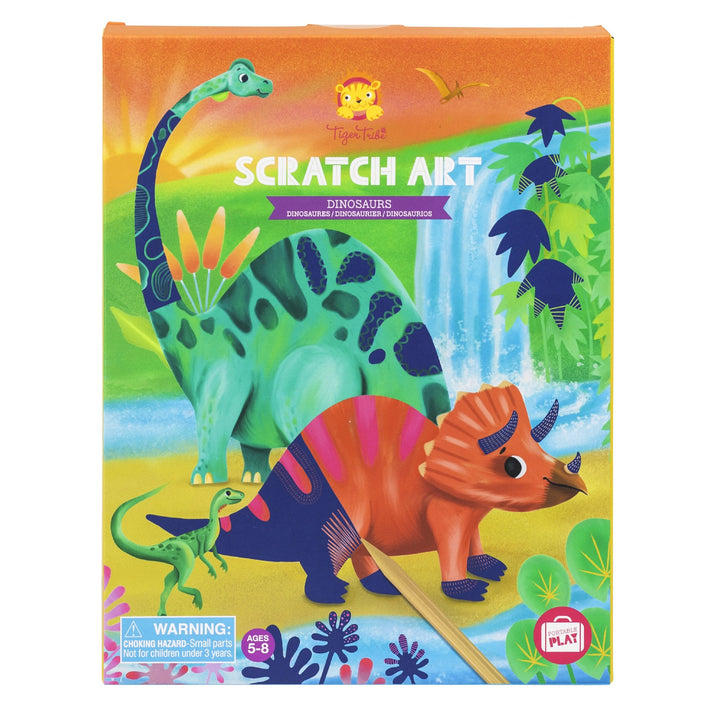 TIGER TRIBE - SCRATCH CARDS: DINOSAURS 