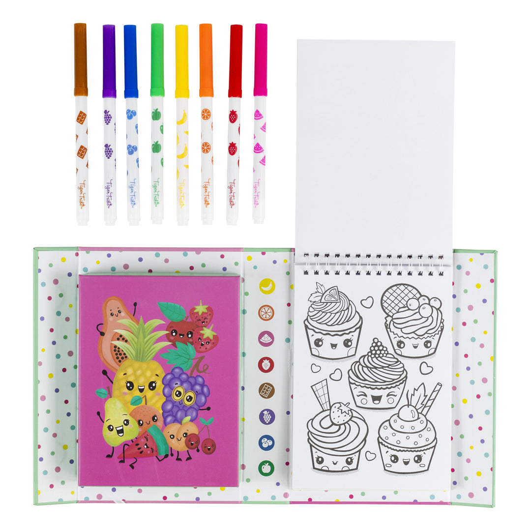 TIGER TRIBE - SCENTED COLOURING: FRUITY CUTIE