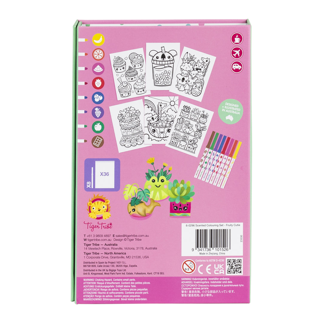 TIGER TRIBE - SCENTED COLOURING: FRUITY CUTIE