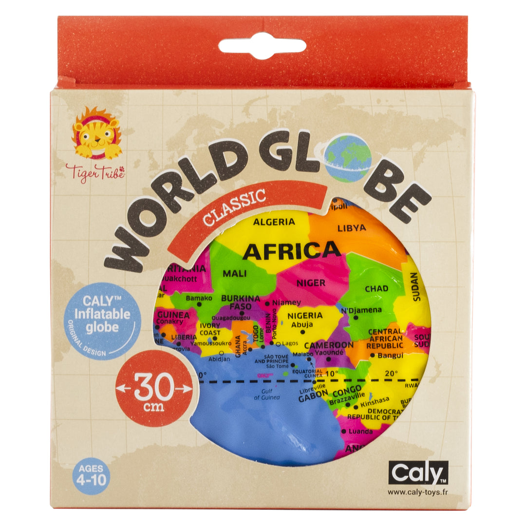 TIGER TRIBE - WORLD GLOBE: 30CM CLASSIC 