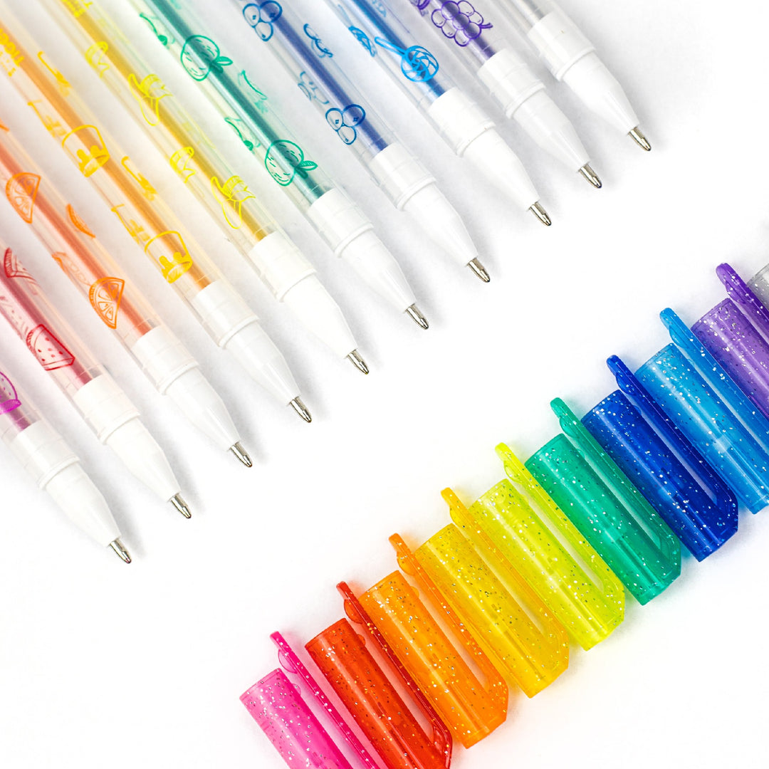 TIGER TRIBE - SHIMMER SCENTED GEL PENS 