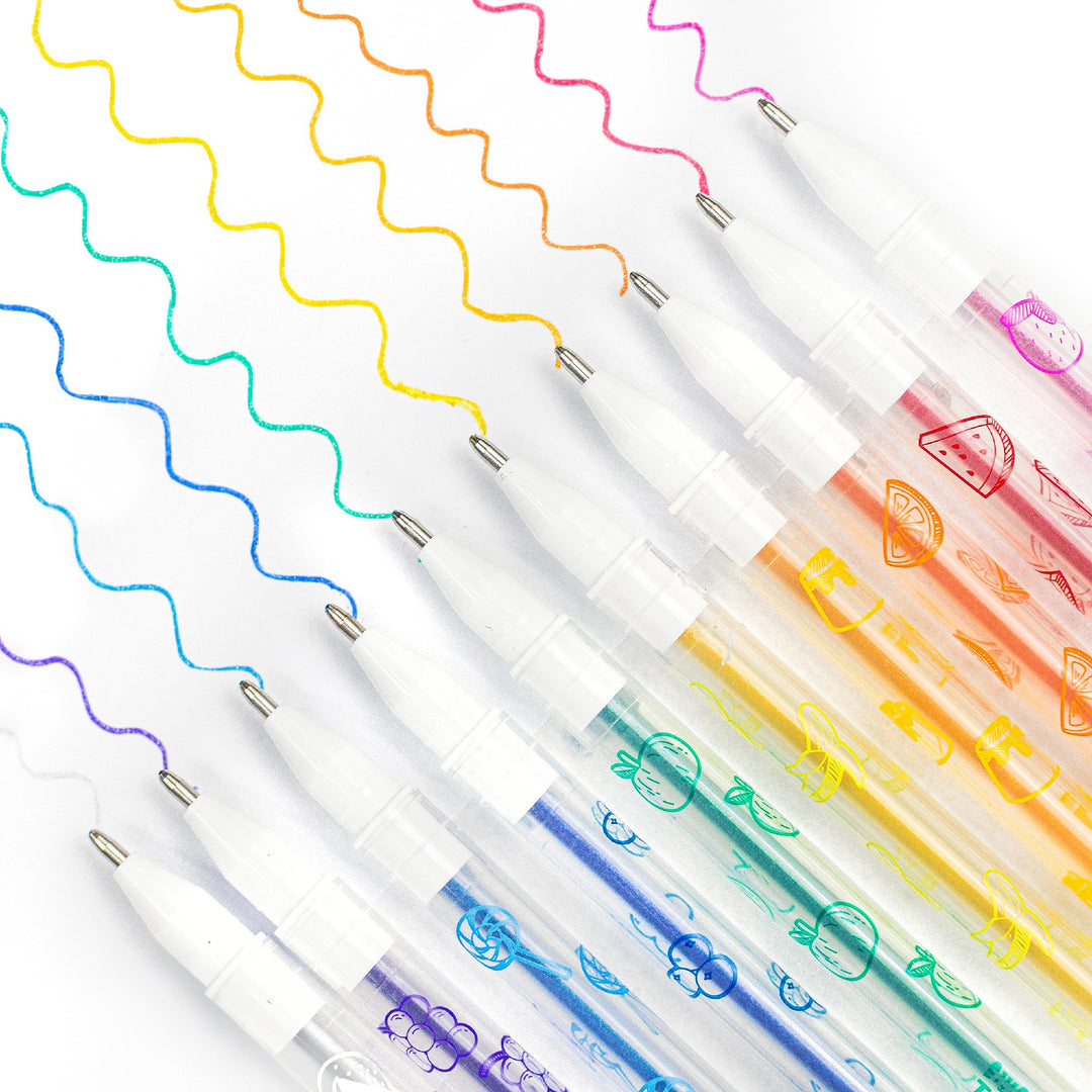 TIGER TRIBE - SHIMMER SCENTED GEL PENS 