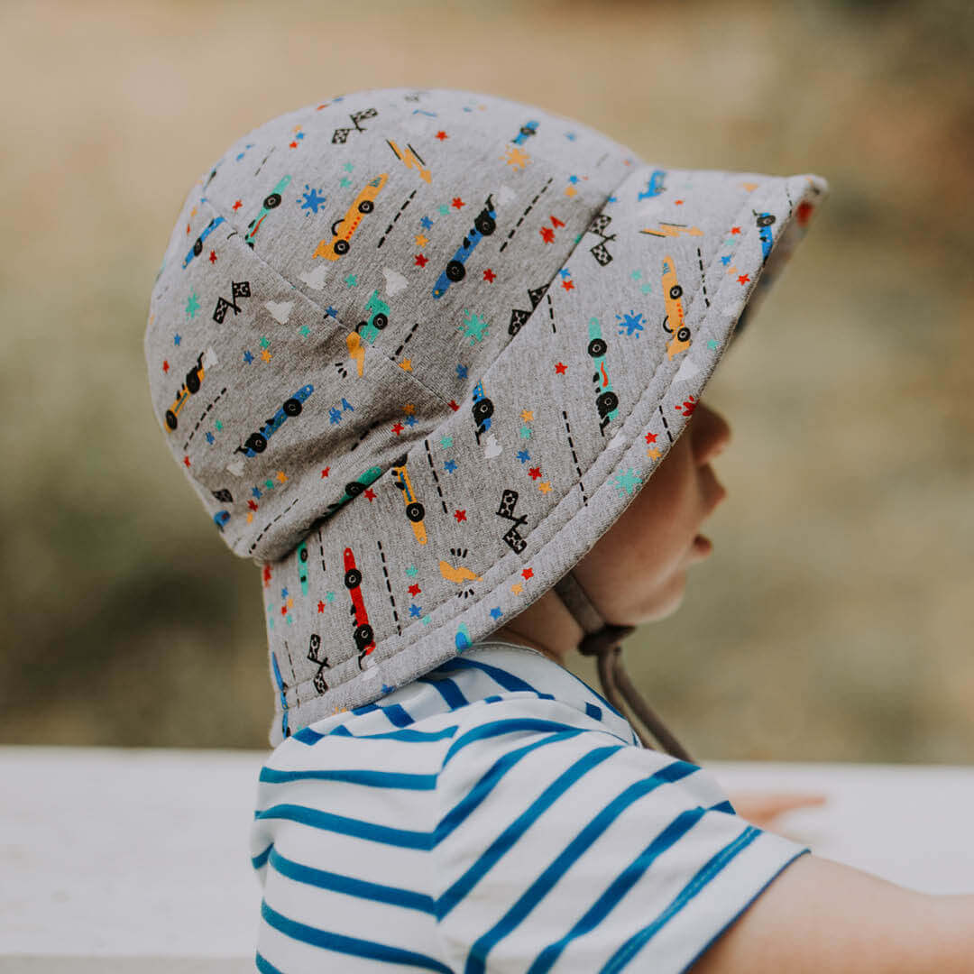 BEDHEAD - TODDLER BUCKET HAT RACER XXS (0-3MTHS)