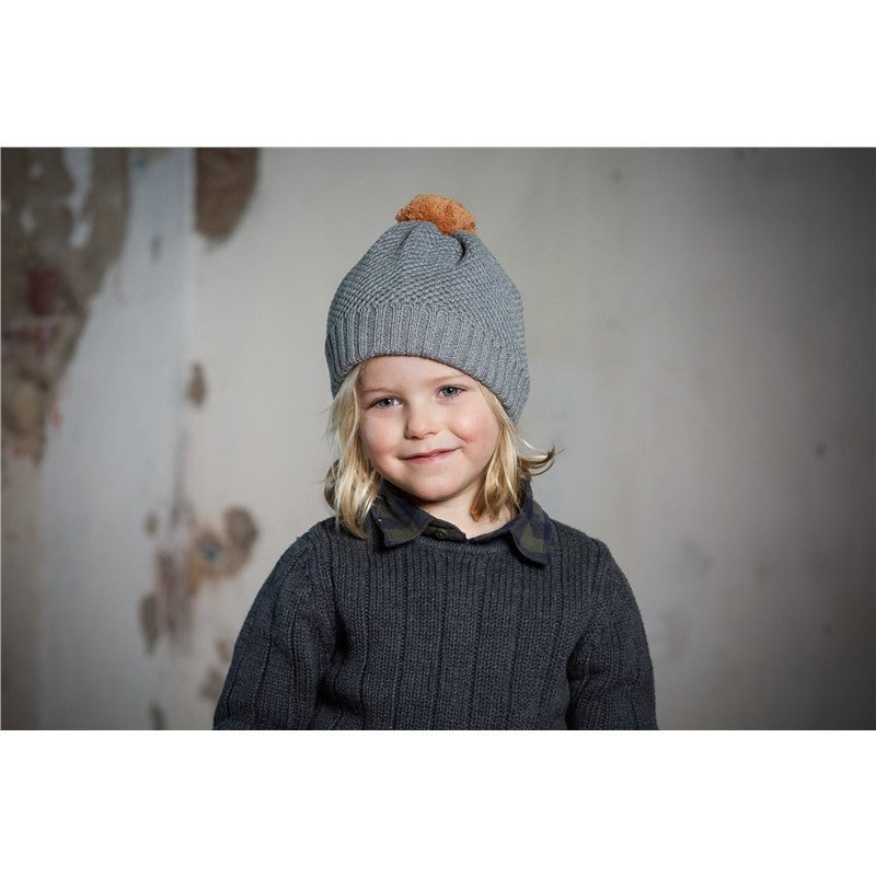 ACORN KIDS - THE PARADISE BEANIE GREY