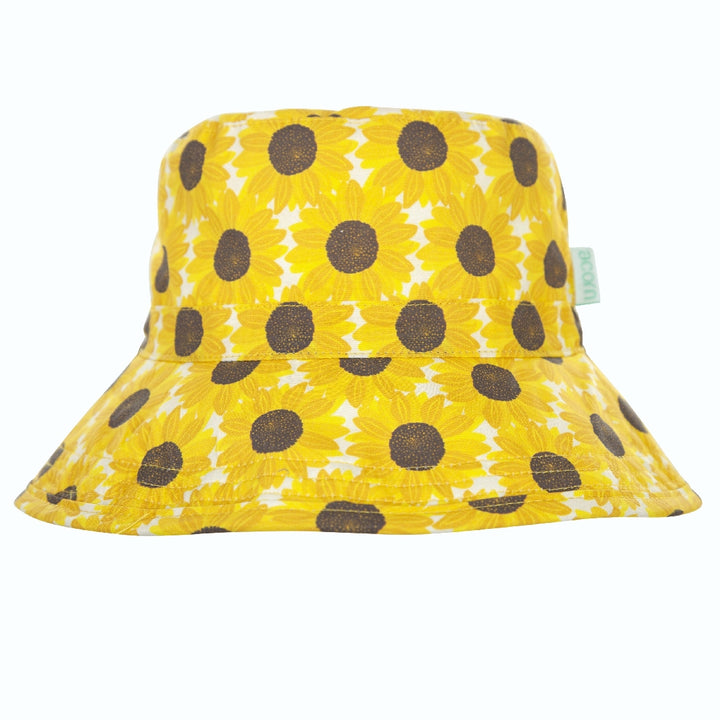 ACORN KIDS - BANKSIA WIDE BRIM SUNHAT: PINK AND GREEN