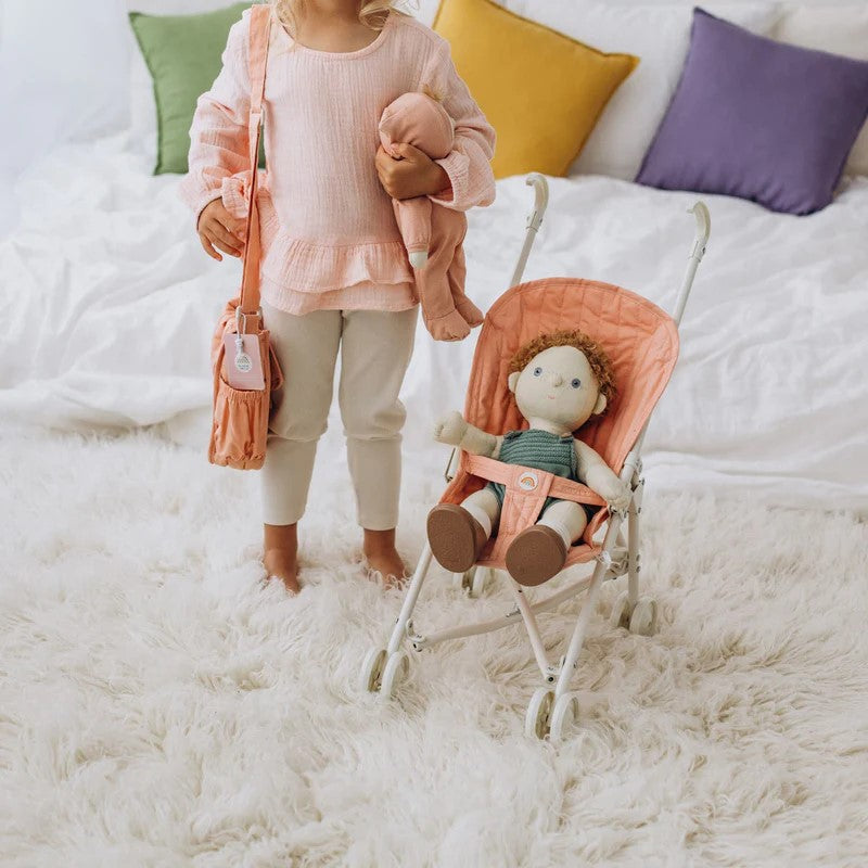 OLLI ELLA - SOLLIE STROLLER: ROSE