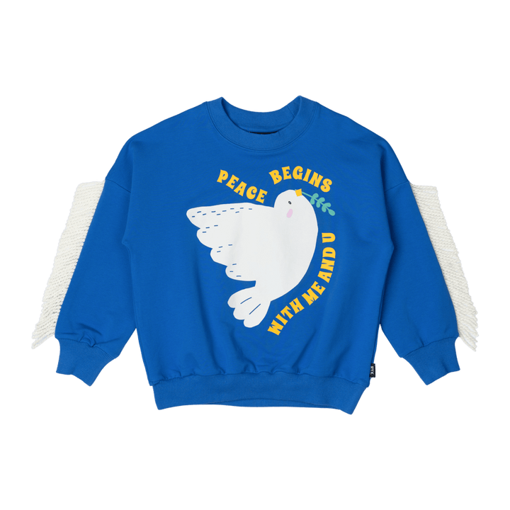 ROCK YOUR BABY - PEACE DOVE SWEATSHIRT [sz:2 YRS]