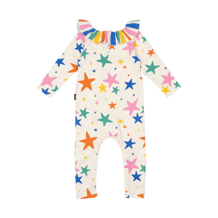 ROCK YOUR BABY - STARS & STRIPES PLAYSUIT [sz:3-6 MTHS]