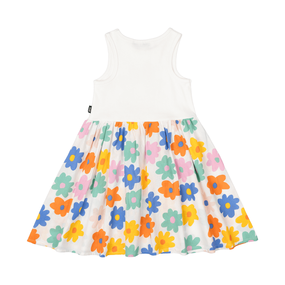 ROCK YOUR BABY - LOVE ME DO SINGLET DRESS [sz:1 YR]