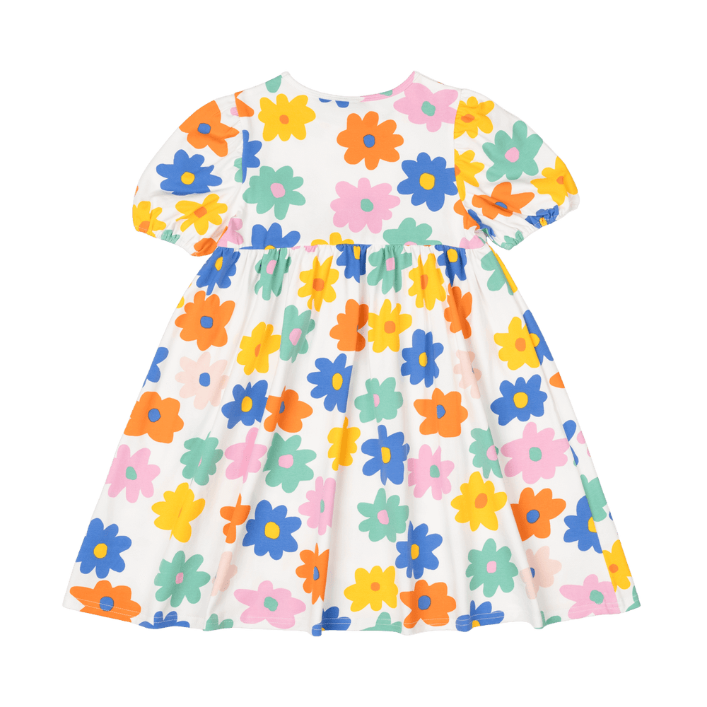 ROCK YOUR BABY - LOVE ME DO PUFF SLEEVE DRESS [sz:1 YR]