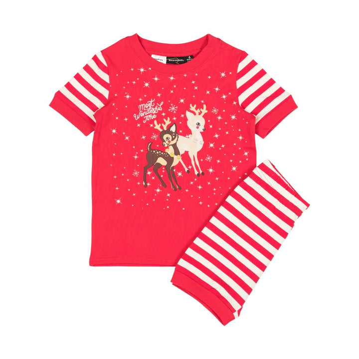 ROCK YOUR BABY - COMET AND CUPID SHORT SLEEVE PJ SET