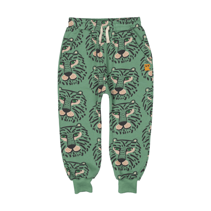 ROCK YOUR BABY - THE EYE OF THE TIGER GREEN TRACK PANTS