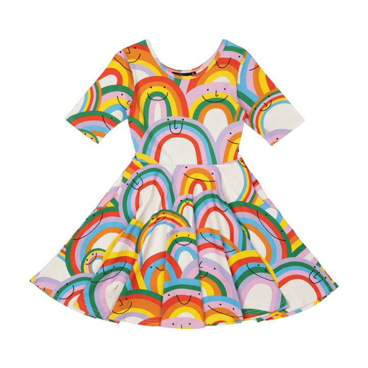 ROCK YOUR BABY - HAPPY RAINBOWS MABEL DRESS