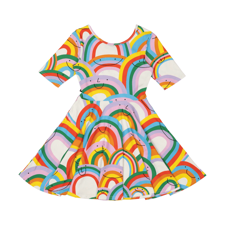 ROCK YOUR BABY - HAPPY RAINBOWS MABEL DRESS