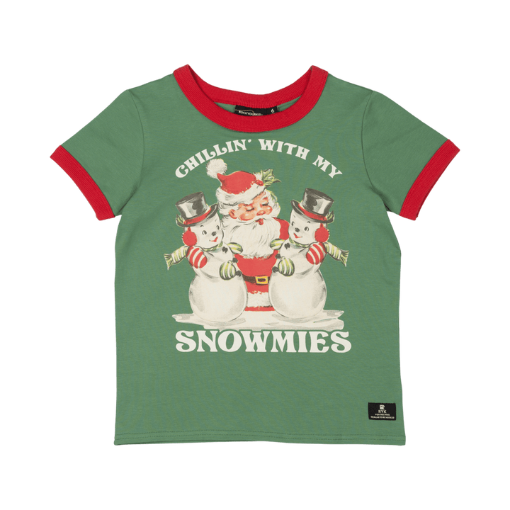 ROCK YOU BABY - CHILLIN' WITH MY SNOMIES T SHIRT [sz:2 YRS]