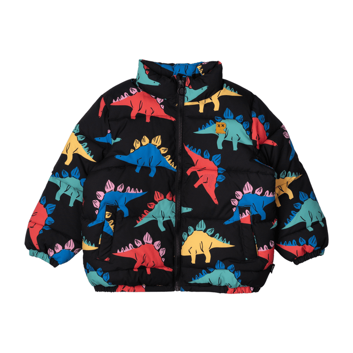 ROCK YOUR BABY - DINO TIME PUFFA JACKET [sz:2 YRS]