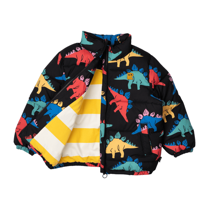 ROCK YOUR BABY - DINO TIME PUFFA JACKET [sz:2 YRS]