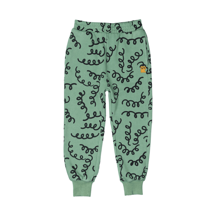 ROCK YOUR BABY - FUSILLI TRACK PANTS GREEN [sz:2 YRS]