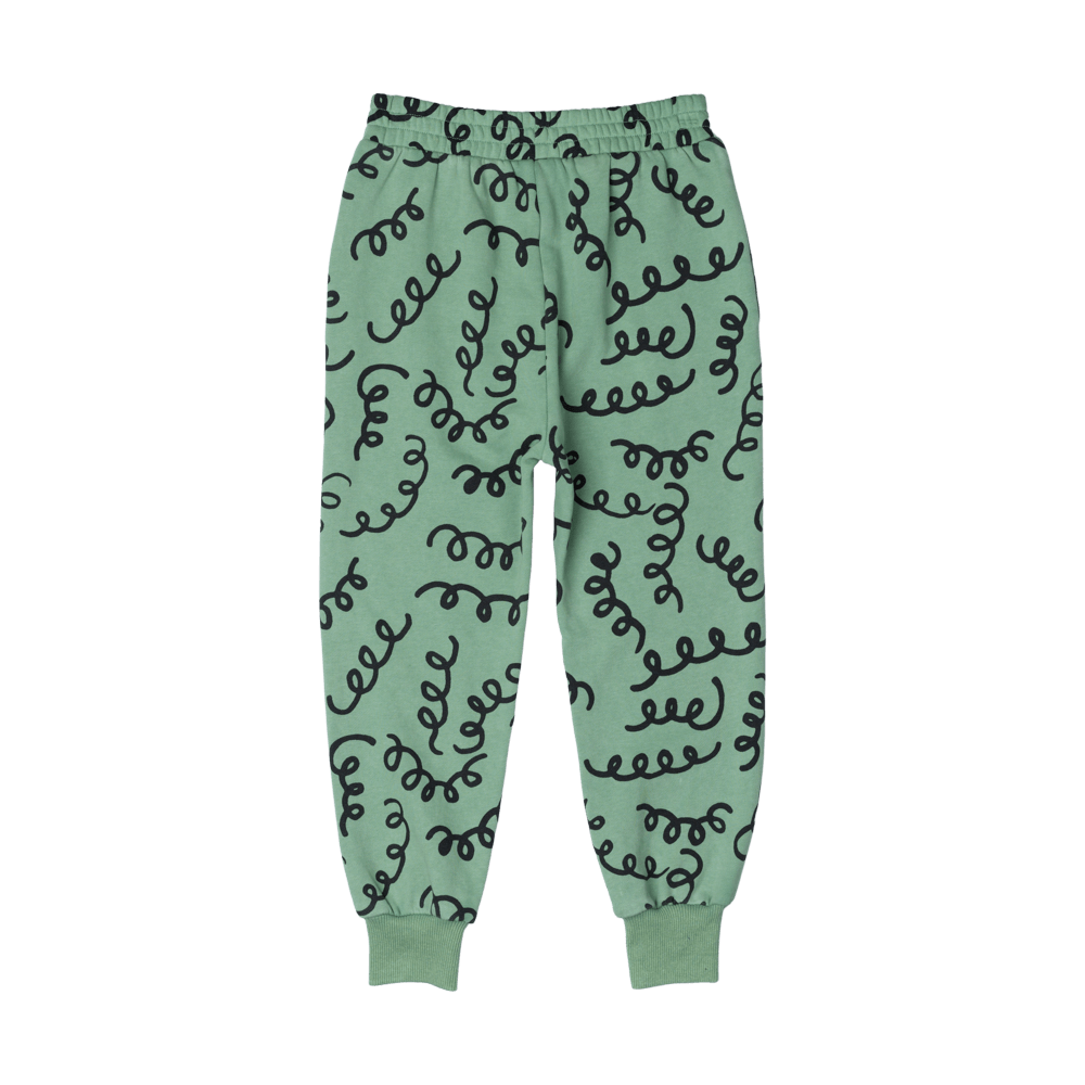 ROCK YOUR BABY - FUSILLI TRACK PANTS GREEN [sz:2 YRS]