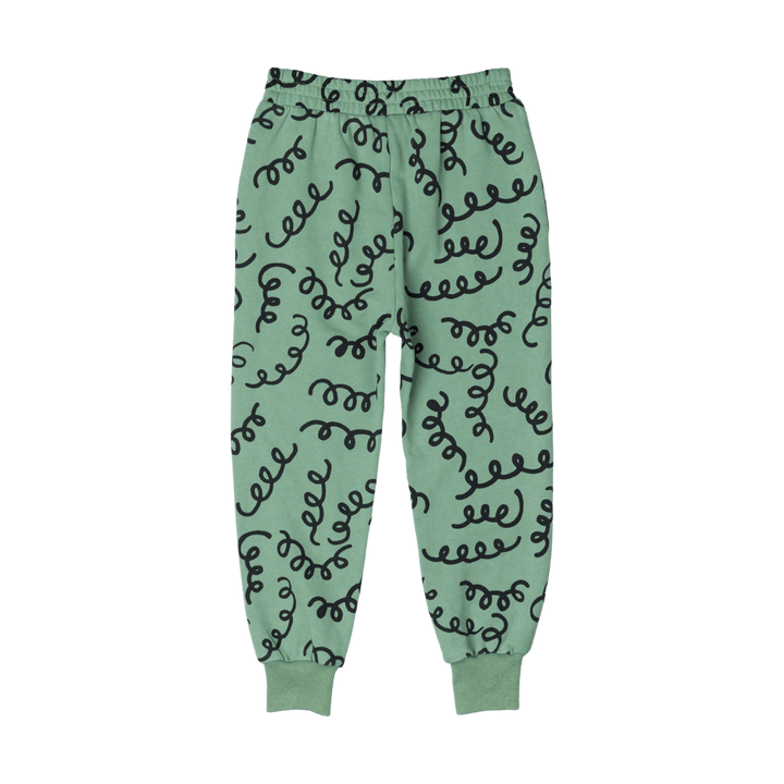 ROCK YOUR BABY - FUSILLI TRACK PANTS GREEN [sz:2 YRS]