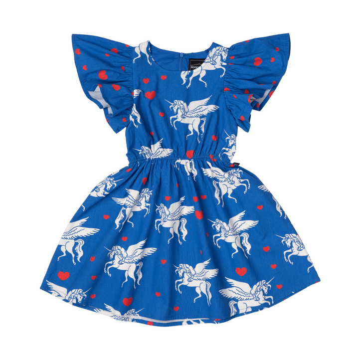 ROCK YOUR BABY - LES LICORNES ANGLE WING DRESS [sz:2 YRS]