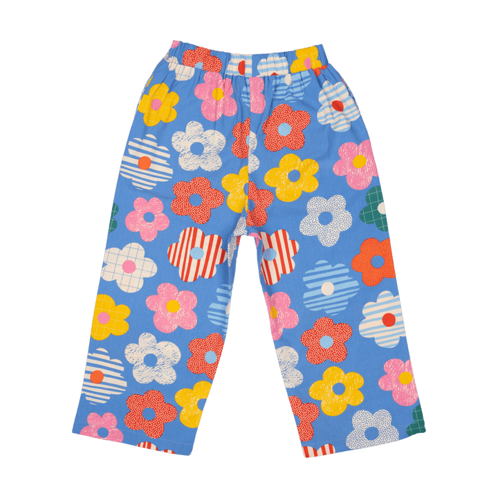 ROCK YOUR BABY - HAPPY FLOWERS WIDE LEG PANTS [sz:2 YRS]