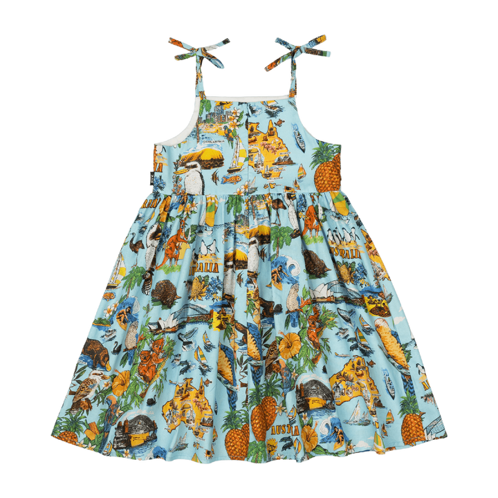 ROCK YOUR BABY - AUSTRALIA DRESS [sz:2 YRS]