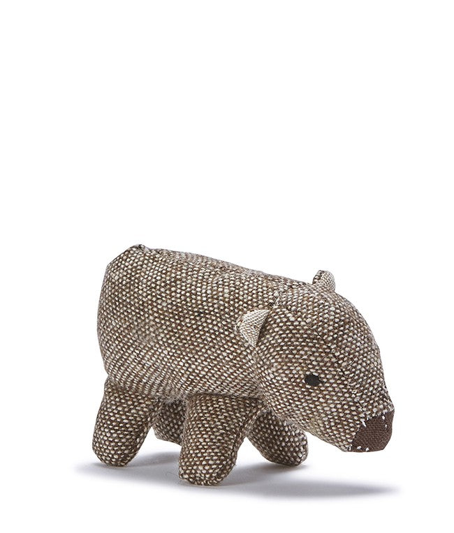 NANA HUCHY - MINI WALLY WOMBAT RATTLE