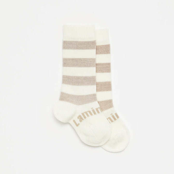 LAMINGTON - MERINO WOOL KNEE HIGH SOCKS - DANDELION