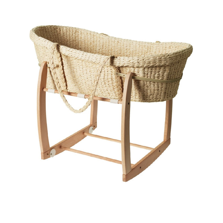 NATURE BABY - MOSES BASKET, MATTRESS AND STAND BUNDLE