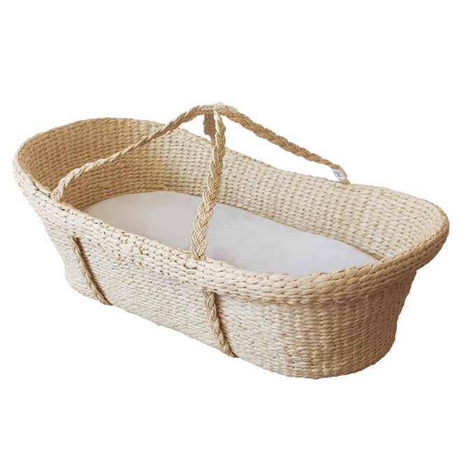 NATURE BABY - MOSES BASKET, MATTRESS AND STAND BUNDLE