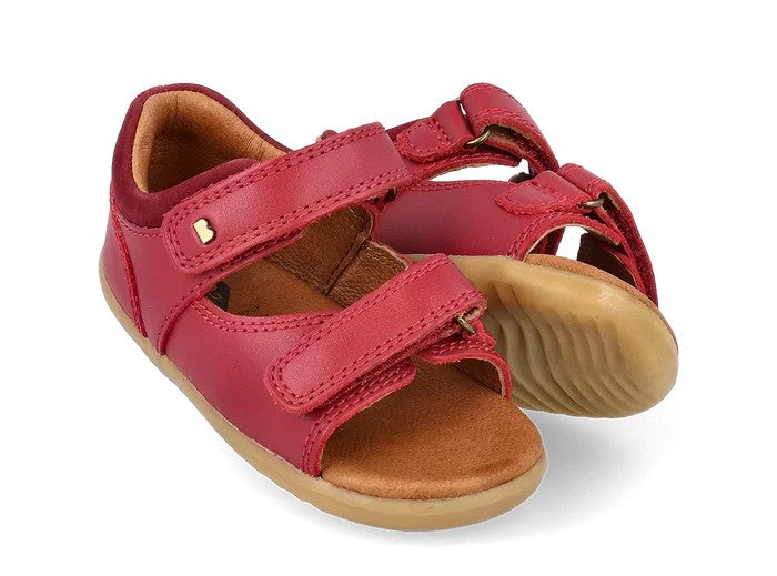 BOBUX - STEP UP DRIFTWOOD SANDAL: CRANBERRY [sz:19 EU]