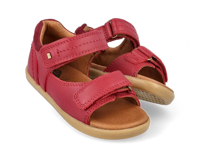 BOBUX - I WALK DRIFTWOOD SANDAL: CRANBERRY [sz:22 EU]