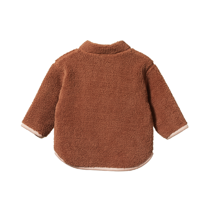 NATURE BABY - RANGER PULLOVER: HAZELNUT