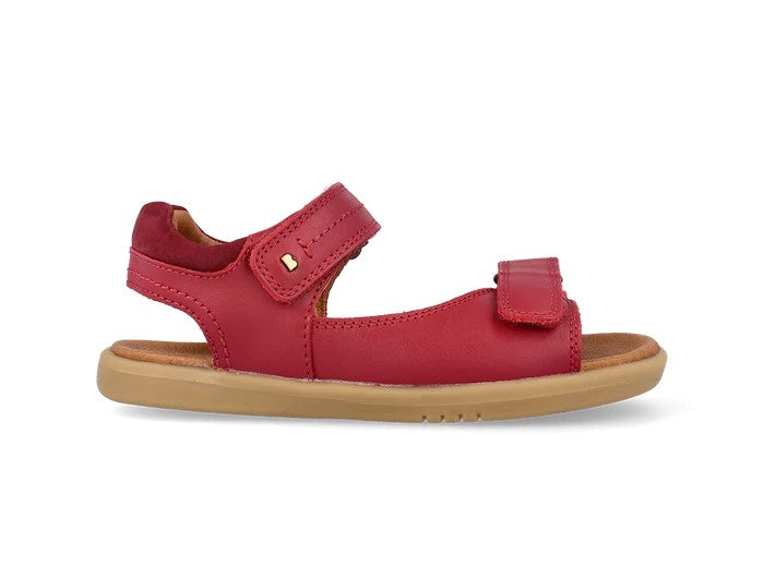 BOBUX - KID+ DRIFTWOOD SANDAL: CRANBERRY [sz:27 EU]