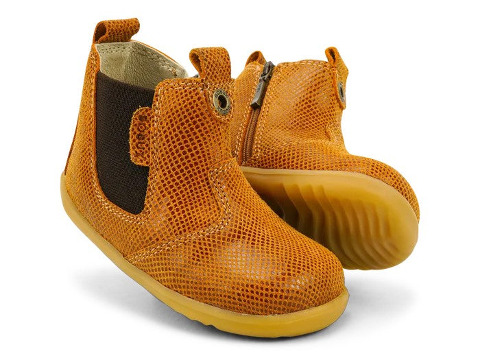 BOBUX - STEP UP JODPHUR BOOT: CARAMEL KAA [sz:19 EU]