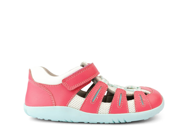 BOBUX - KID+ SUMMIT SANDAL: GUAVA + MIST [sz:27 EU]