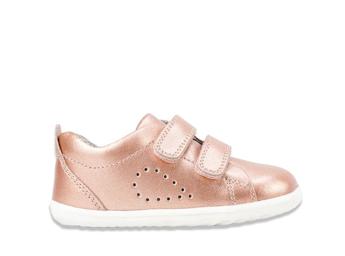 BOBUX - I WALK GRASS COURT SHOE: ROSE GOLD [sz:23 EU]