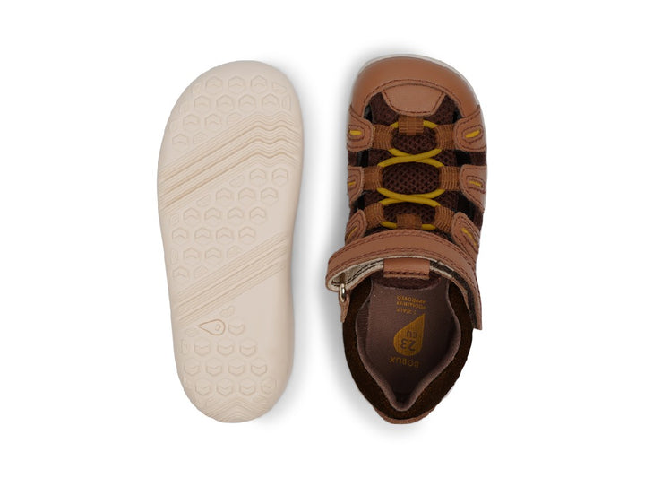 BOBUX - I WALK SUMMIT SANDAL: CARAMEL + TOFFEE